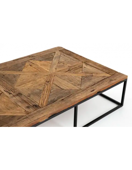 sofabord stort træ design egetræ