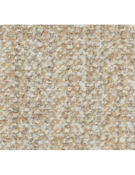 Spisebordsstol med armlæn stof moderne design beige