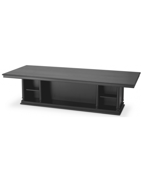 spisebord sort 300 eg egetræ træ eichholtz eichholts moderne design herskablig herskabelig