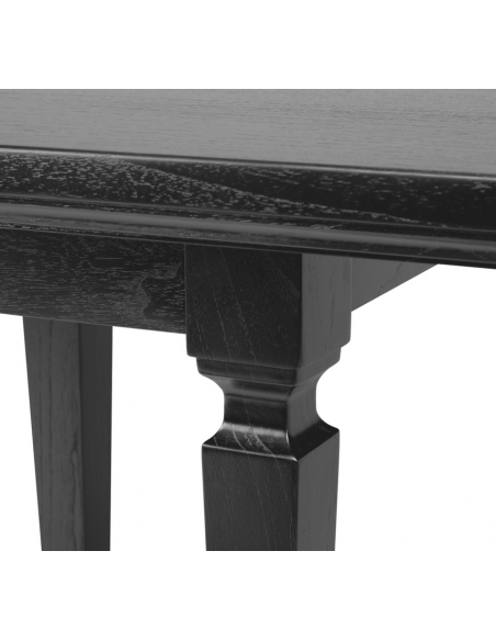 spisebord sort 300 eg egetræ træ eichholtz eichholts moderne design herskablig herskabelig