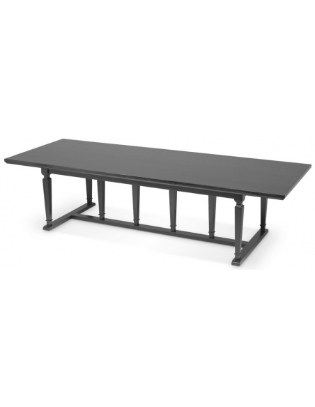 spisebord sort 300 eg egetræ træ eichholtz eichholts moderne design herskablig herskabelig