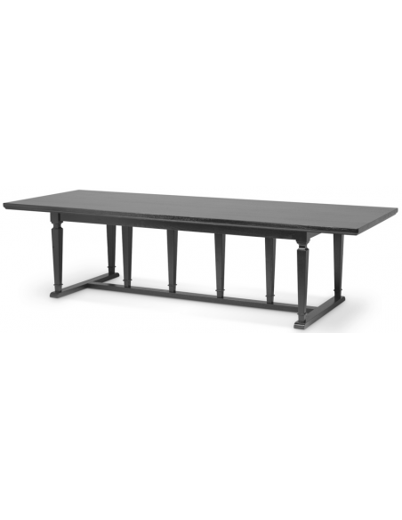 spisebord sort 300 eg egetræ træ eichholtz eichholts moderne design herskablig herskabelig