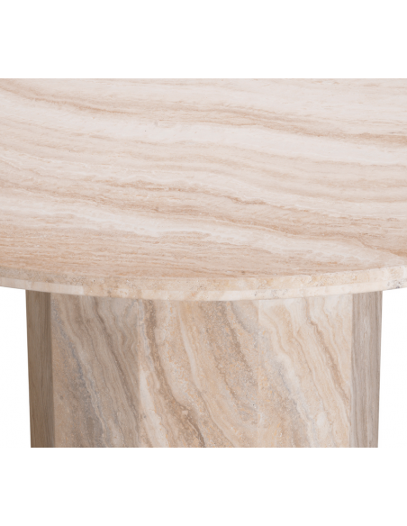 spisebord rundt 150 sten marmor travertin eichholtz eichholts moderne design herskablig herskabelig stort