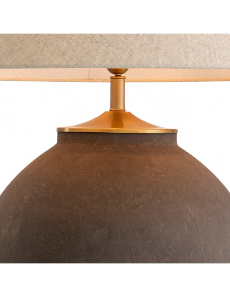Eichholtz bordlampe moderne design stor høj sten keramik