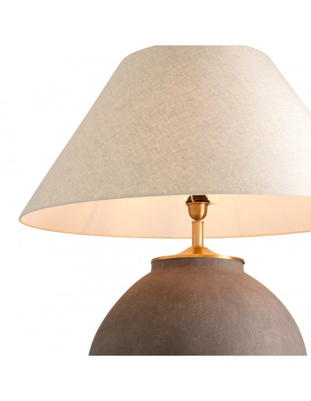 Eichholtz bordlampe moderne design stor høj sten keramik