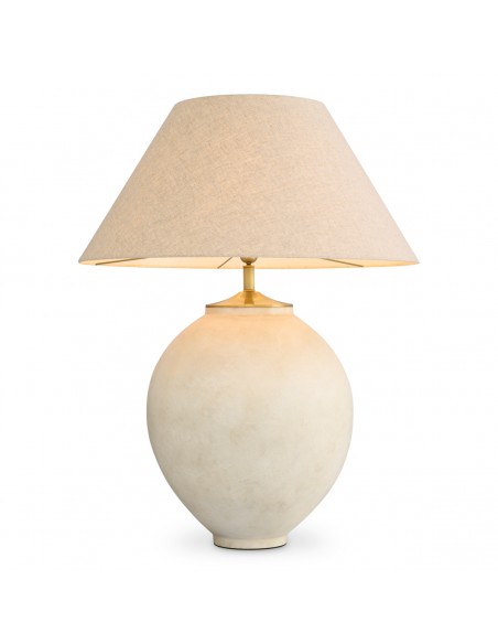 Eichholtz bordlampe moderne design stor høj sten keramik