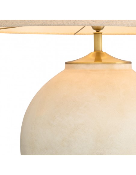Eichholtz bordlampe moderne design stor høj sten keramik