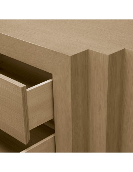 kommode skuffer eg egetræ træ eichholtz eichholts soveværelse moderne design