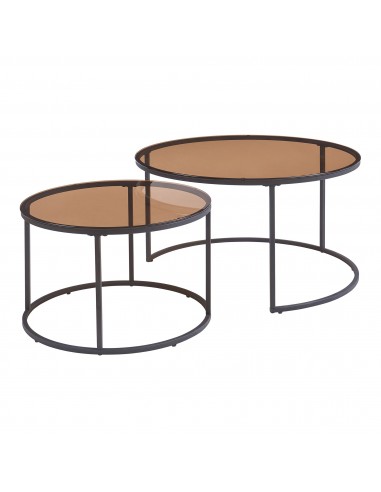indskudsborde indskud sofabord stuemøbler rundt moderne design glas