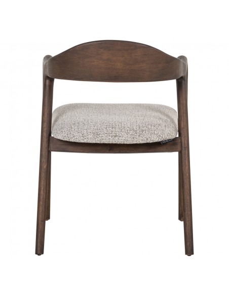 spisebordsstol armlæn træ brun nordisk dansk design moderne