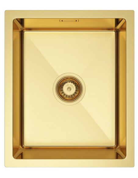køkkenvask guld vask underlimet nedsænket bordplade køkken stål stålvask