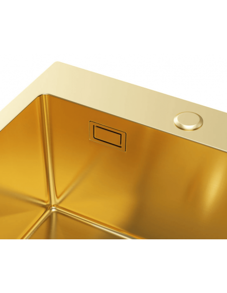 køkkenvask guld vask underlimet nedsænket bordplade køkken stål stålvask