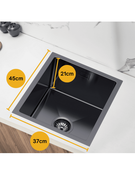 køkkenvask vask underlimet nedsænket bordplade køkken stål stålvask