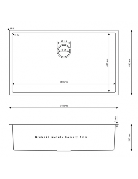 køkkenvask vask underlimet nedsænket bordplade køkken stål stålvask