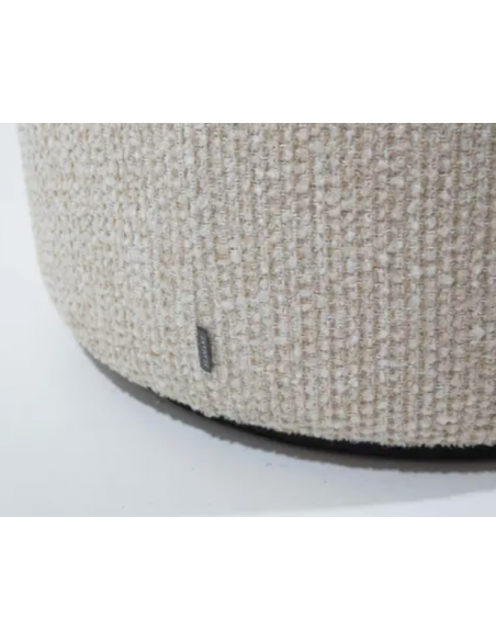 flamant bænk stof beige hvid moderne nordisk design skandinavisk