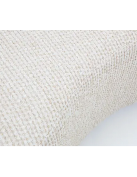 flamant bænk stof beige hvid moderne nordisk design skandinavisk