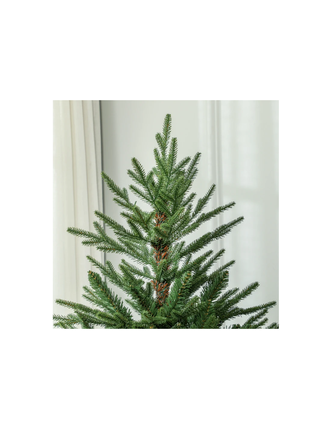 kunstigt juletræ 180 cm plastik grønt julepynt kunstigt juletræ 180 cm plastik grønt julepynt