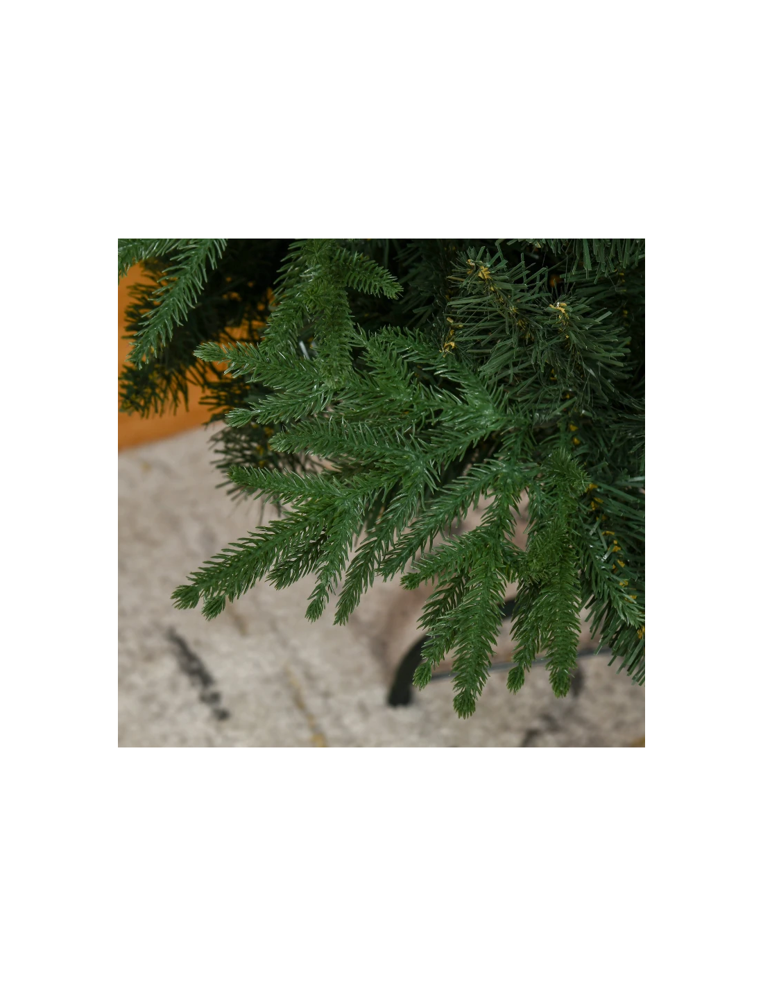 kunstigt juletræ 180 cm plastik grønt julepynt kunstigt juletræ 180 cm plastik grønt julepynt