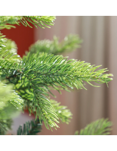 kunstigt juletræ 180 cm plastik grønt julepynt 2