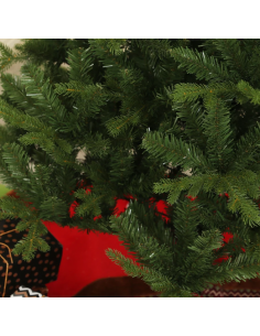 kunstigt juletræ 180 cm plastik grønt julepynt 2