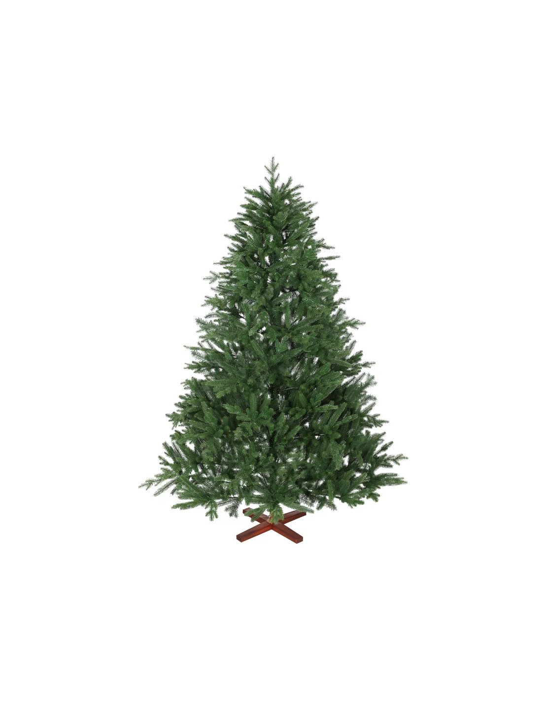 kunstigt juletræ 210 cm plastik grønt julepynt kunstigt juletræ 210 cm plastik grønt julepynt