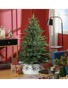 kunstigt juletræ 150 cm plastik grønt julepynt 2