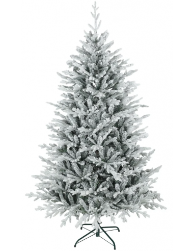 kunstigt juletræ 180 cm plastik grønt julepynt sne hvidt kunstigt juletræ 180 cm plastik grønt julepynt sne hvidt