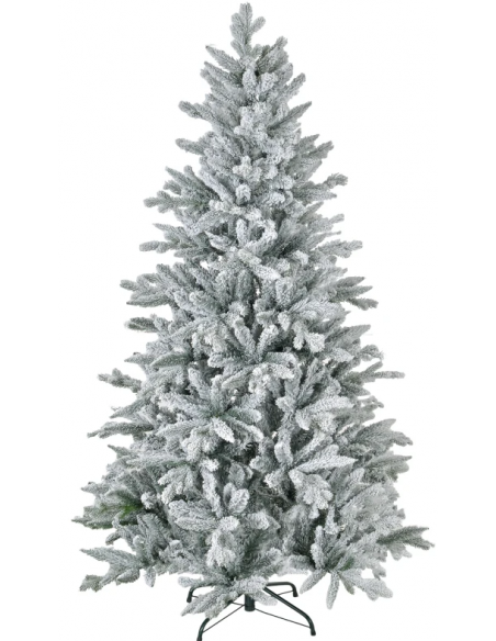 kunstigt juletræ 180 cm plastik grønt julepynt sne hvidt kunstigt juletræ 180 cm plastik grønt julepynt sne hvidt