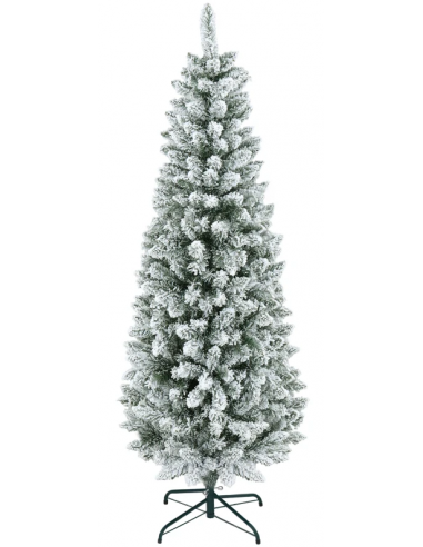 kunstigt juletræ 180 cm plastik grønt julepynt sne hvidt kunstigt juletræ 180 cm plastik grønt julepynt sne hvidt