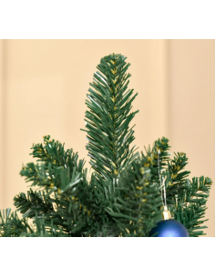 kunstigt juletræ 180 cm plastik grønt julepynt 2