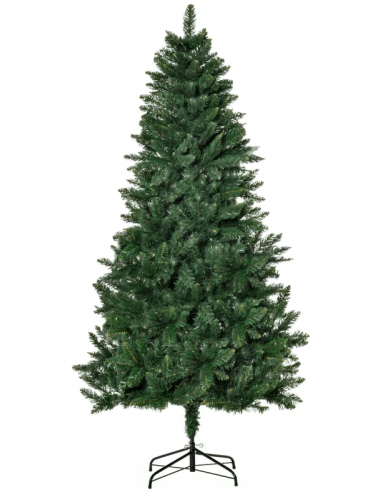 kunstigt juletræ 180 cm plastik grønt julepynt kunstigt juletræ 180 cm plastik grønt julepynt