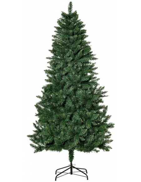 kunstigt juletræ 180 cm plastik grønt julepynt kunstigt juletræ 180 cm plastik grønt julepynt