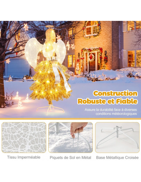 engel med lys led inde ude udendørs stort xxl julepynt engel med lys led inde ude udendørs stort xxl julepynt