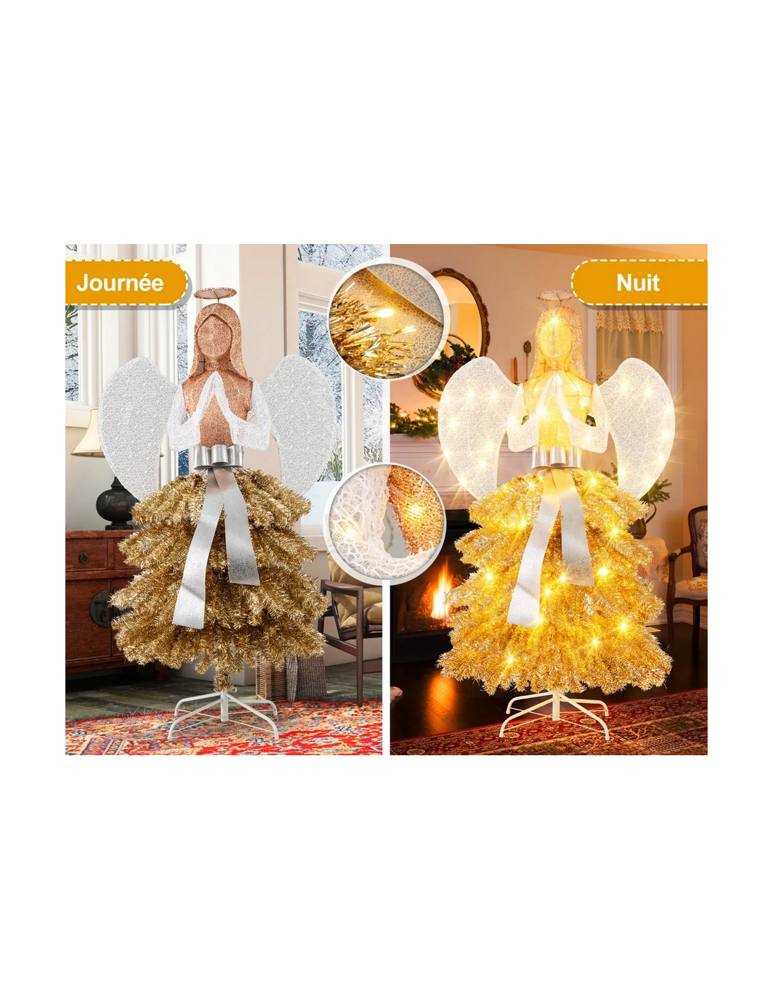 engel med lys led inde ude udendørs stort xxl julepynt engel med lys led inde ude udendørs stort xxl julepynt