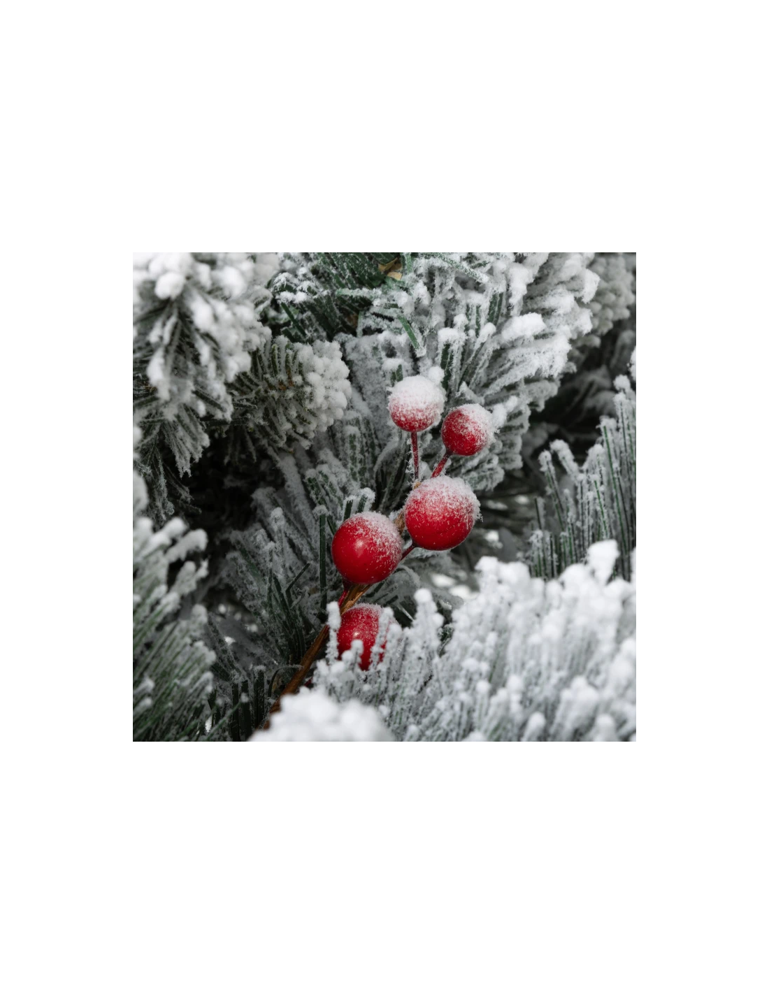 kunstigt juletræ sne lys plastik julepynt kunstigt juletræ sne lys plastik julepynt