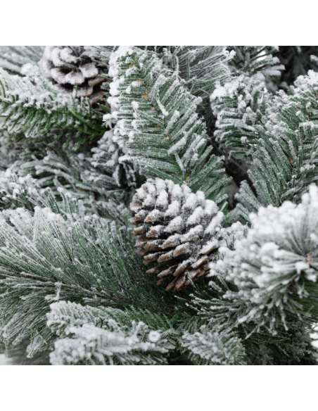 kunstigt juletræ sne lys plastik julepynt kunstigt juletræ sne lys plastik julepynt