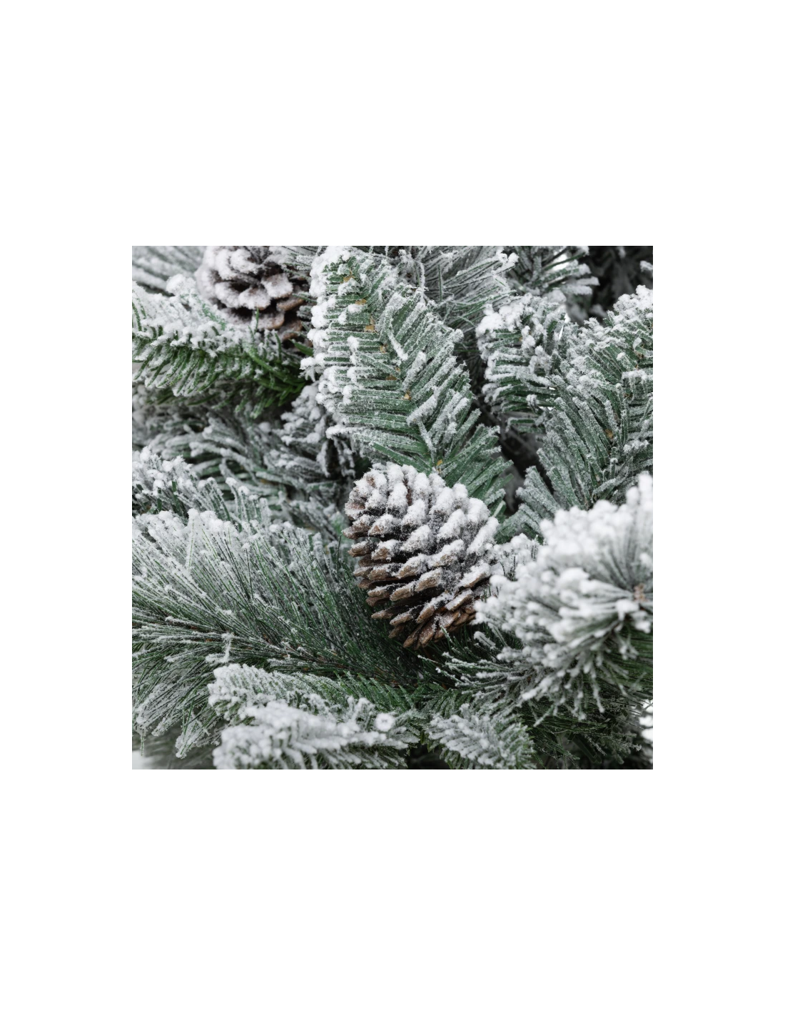 kunstigt juletræ sne lys plastik julepynt kunstigt juletræ sne lys plastik julepynt