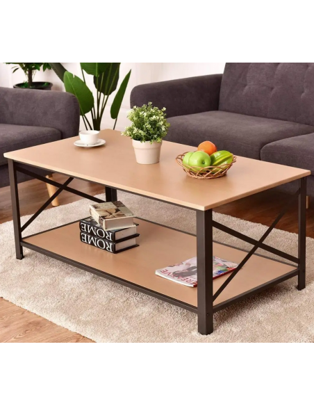 sofabord opbevaring hylde stuemøbler moderne design eg