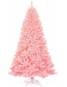 Kunstigt juletræ H225 x Ø129 cm - Pink