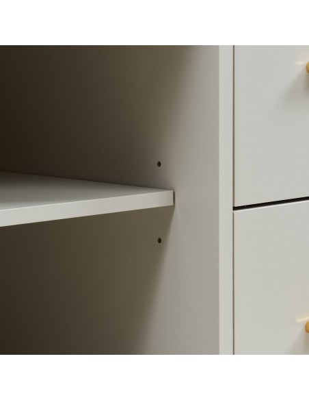 tvbord med opbevaring træ opbevaring stuemøbler beige skænk sideboard