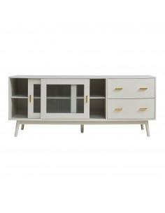 tvbord med opbevaring træ opbevaring stuemøbler beige skænk sideboard 2