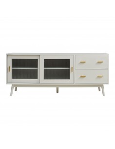 tvbord med opbevaring træ opbevaring stuemøbler beige skænk sideboard