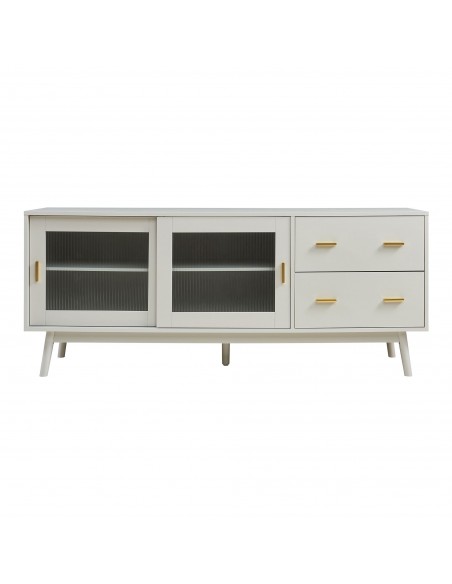 tvbord med opbevaring træ opbevaring stuemøbler beige skænk sideboard