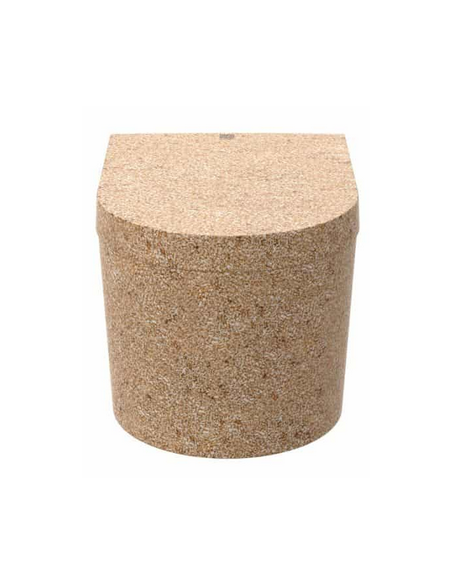 Woodio block væghængt toilet bæredygtigt træ