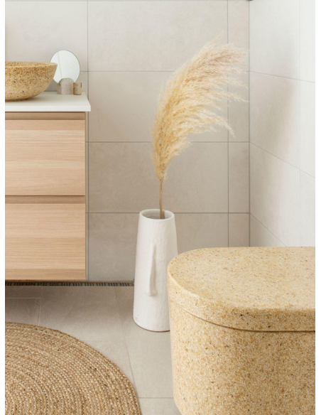 Woodio block væghængt toilet bæredygtigt træ