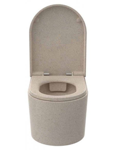 Woodio block væghængt toilet bæredygtigt træ