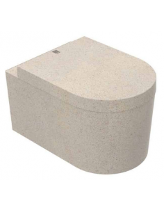 Woodio block væghængt toilet bæredygtigt træ