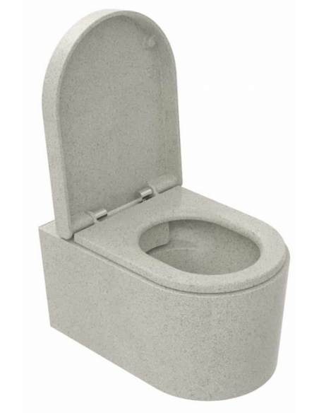 Woodio block væghængt toilet bæredygtigt træ