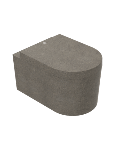 Woodio block væghængt toilet bæredygtigt træ