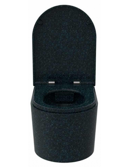 Woodio block væghængt toilet bæredygtigt træ